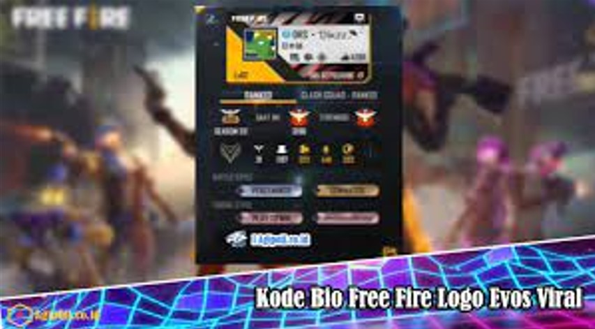 Kode Bio Free Fire Logo Evos Viral