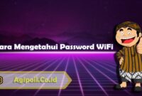 Cara Mengetahui Password WiFi