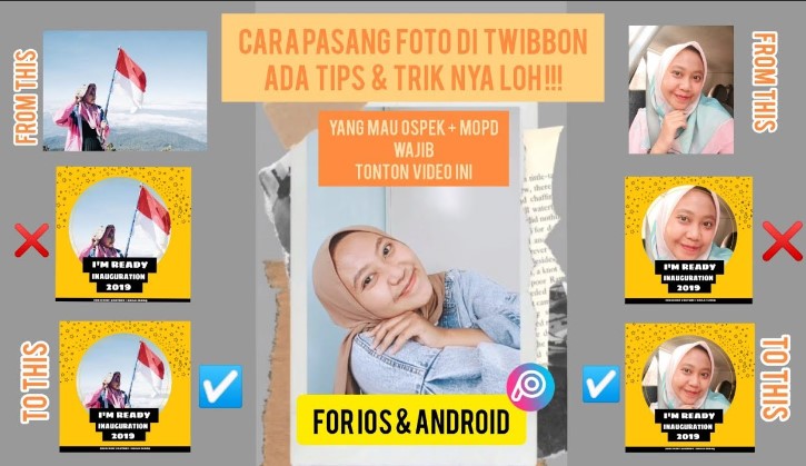 Cara Pasang Foto Twibon Online Dengan Mudah
